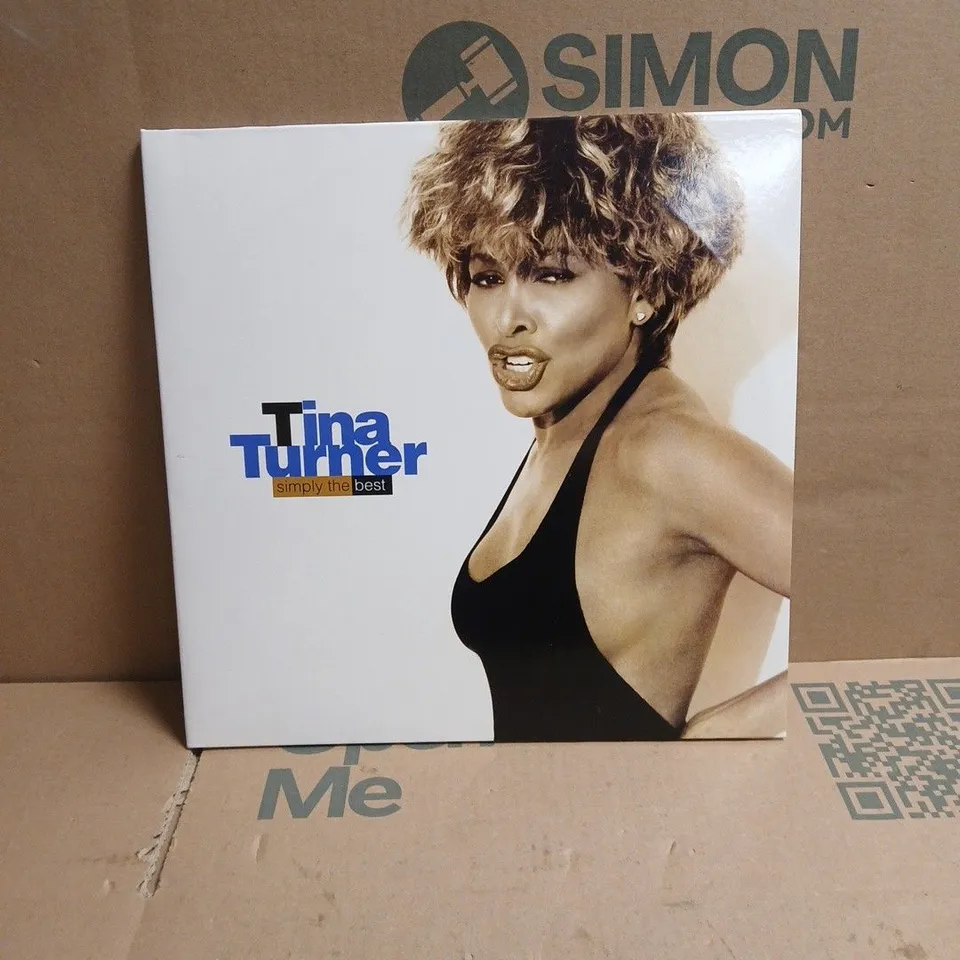 TINA TURNER SIMPLY THE BEST 2 VINYL SET