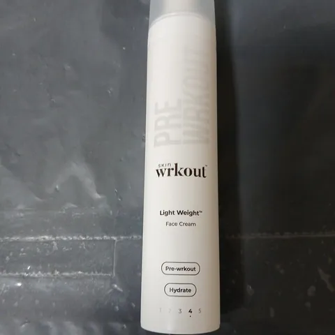 APPROXIMATELY 40 X SKIN WORKOUT LIGHT WEIGHT FACE CREAM – 50ML (PRE-WORKOUT HYDRATE)