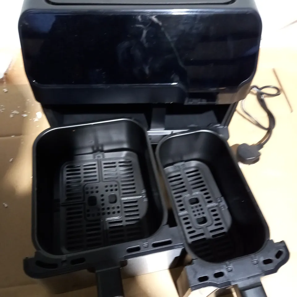 COOK'S ESSENTIALS DUAL AIR FRYER 7.7L