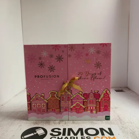 PROFUSION COSMETICS BEAUTY ADVENT CALENDAR – 25 DAYS OF FESTIVE GLOW