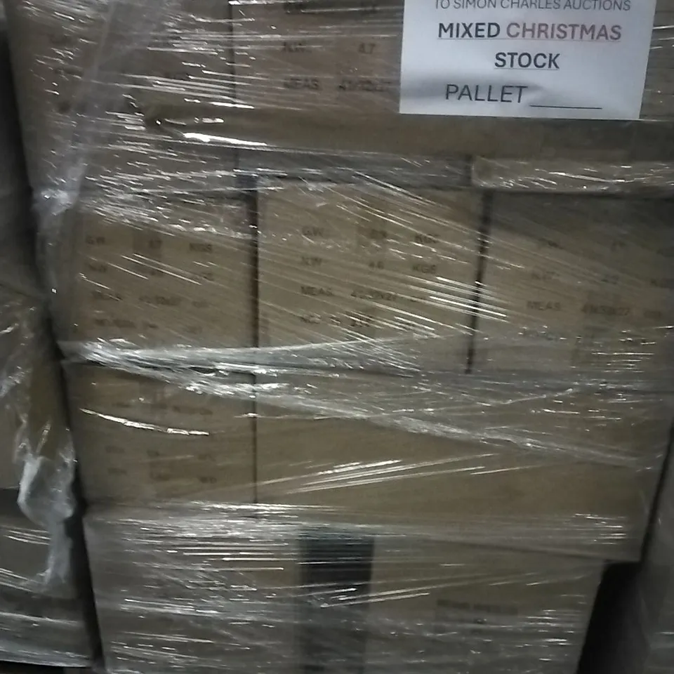 PALLET OF MIXED CHRISTMAS/HALLOWEEN STOCK