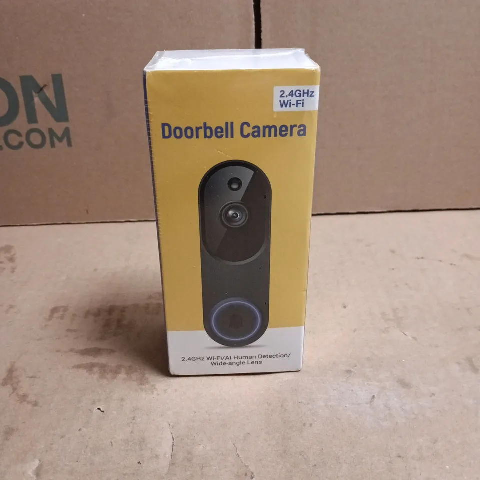 DOORBELL CAMERA 2.4GHZ WIFI WIDE ANGLE LENS SEALED