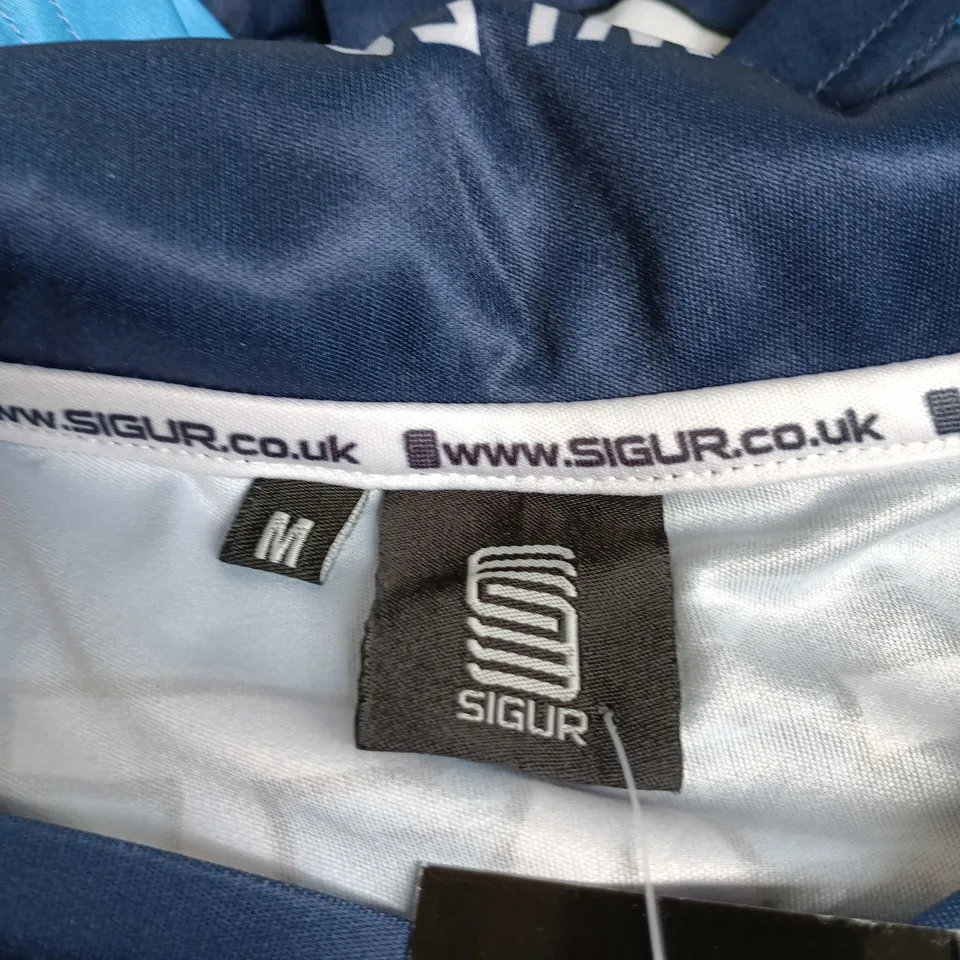 MEN'S SIGUR FOOTBALL JERSEY – DEATH WITH BACK NUMBER 3, WHITE LIES FRONT, SIZE M