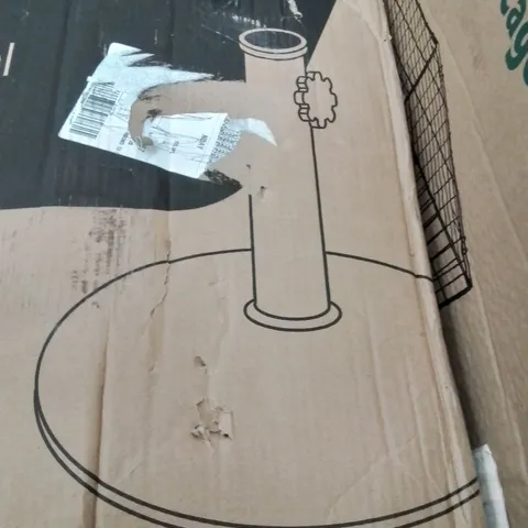 BOXED GARDEN PARASOL BASE