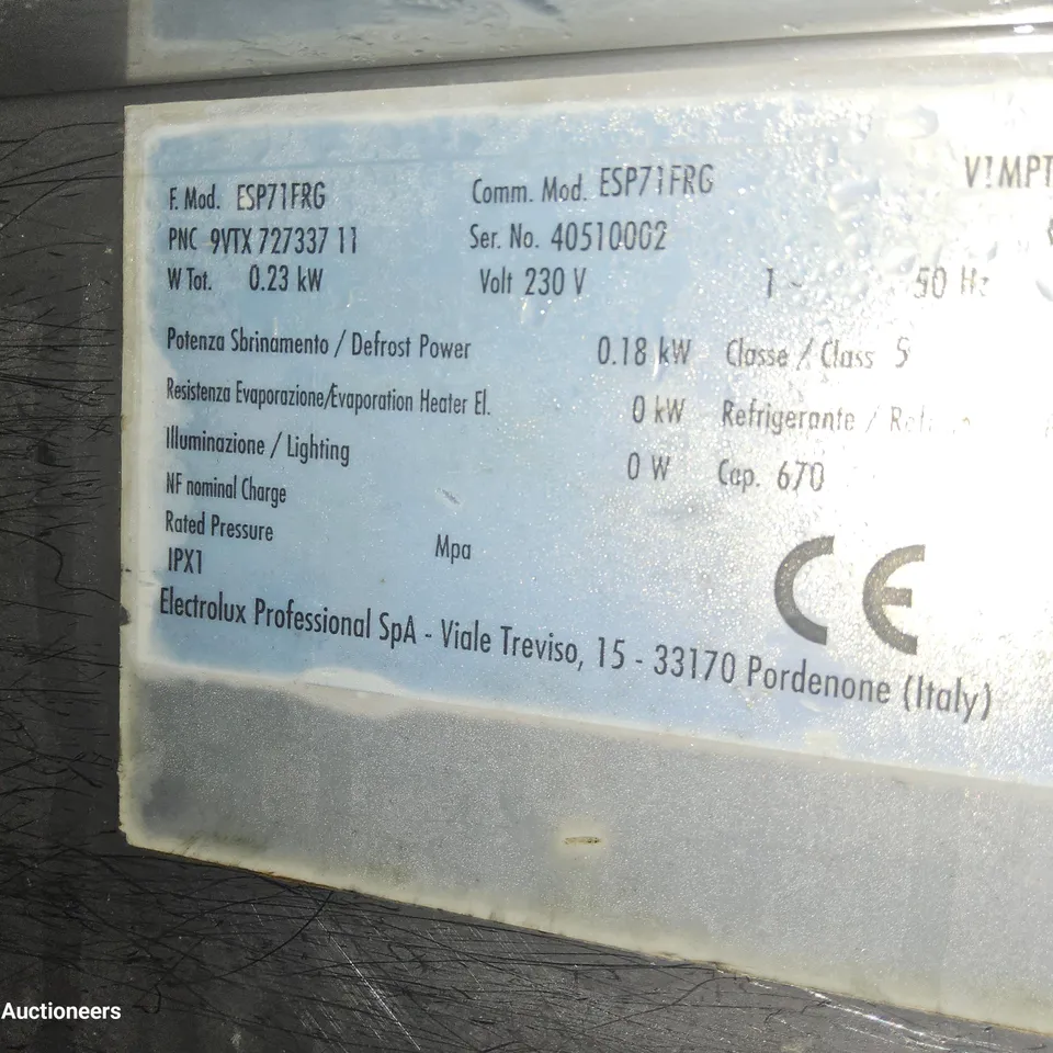 ELECTROLUX TALL COMMERCIAL FRIDGE