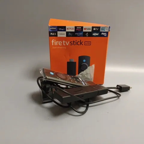 BOXED AMAZON FIRE TV STICK LITE