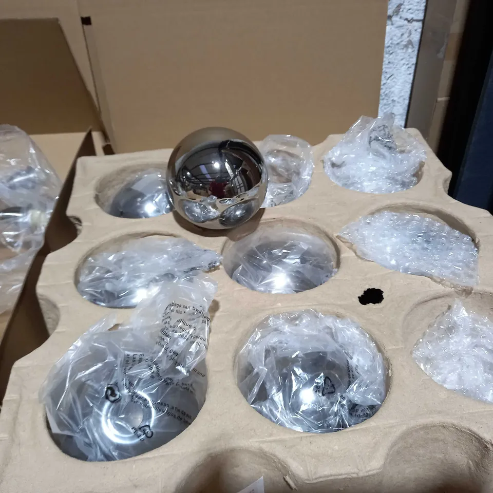 BOXED JOHN LEWIS HUXLEY 9 LIGHT SEMI FLUSH LIGHT FITTING