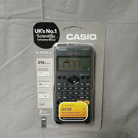 CASIO FX-83GTX CLASSWIZ SCIENTIFIC CALCULATOR – IN PACKAGING