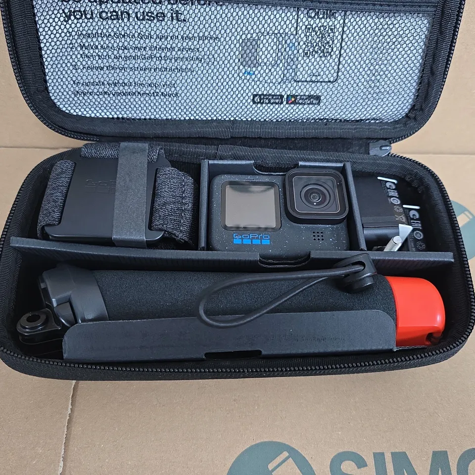 GOPRO HERO12 BLACK ACTION CAMERA WITH CASE 