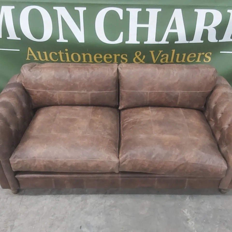 QUALITY DESIGNER 3 SEATER LEATHER SOFA