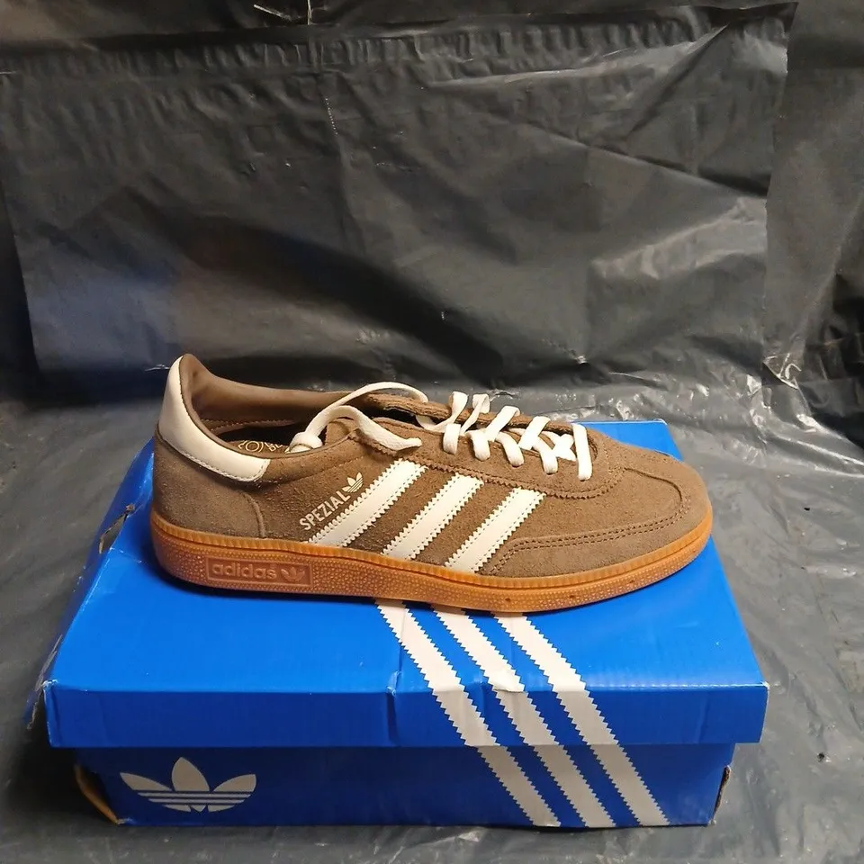ADIDAS SPEZIAL BROWN SUEDE SNEAKERS UK 5