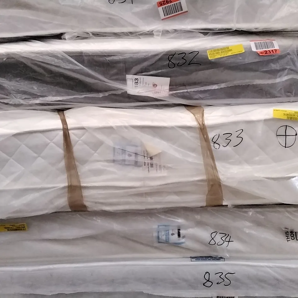 QUALITY BAGGED MEMORY WOOL POCKET SPRUNG HYBRID KING SIZE 5FT MATTRESS