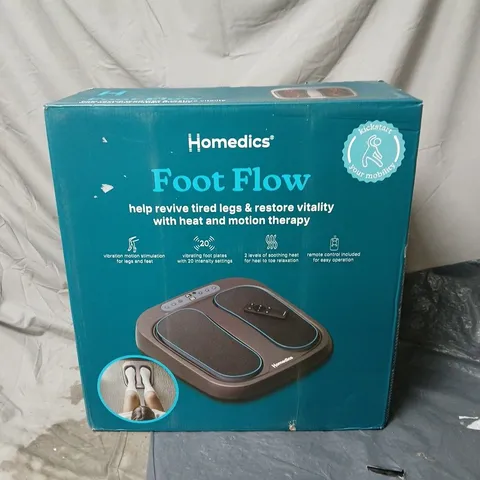 HOMEDICS FOOT FLOW DEVICE BOXED
