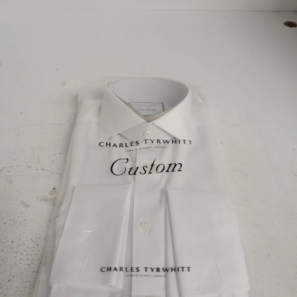 CHARLES TYRWHITT CUSTOM WHITE SHIRT – MEN'S