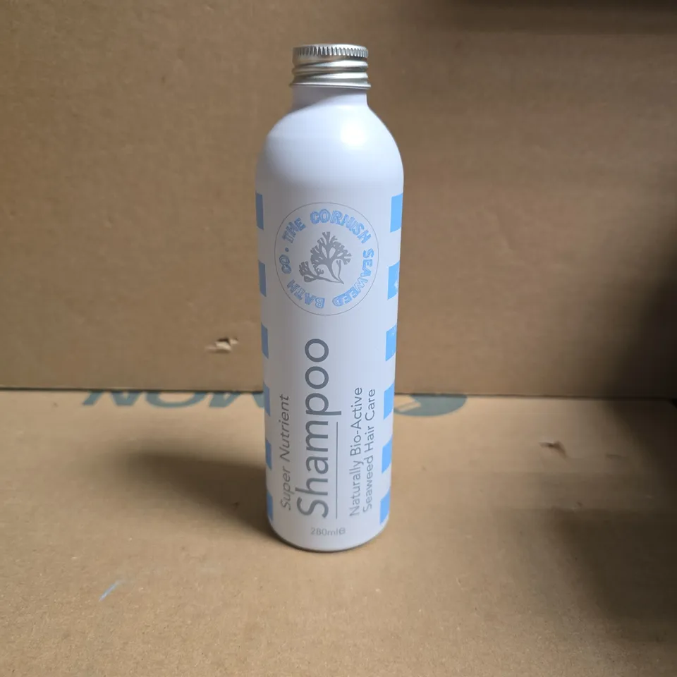 THE CORNISH SEAWEED BATH CO SHAMPOO – NATURAL BIO-ACTIVE SEAWEED HAIR CARE (280ML)
