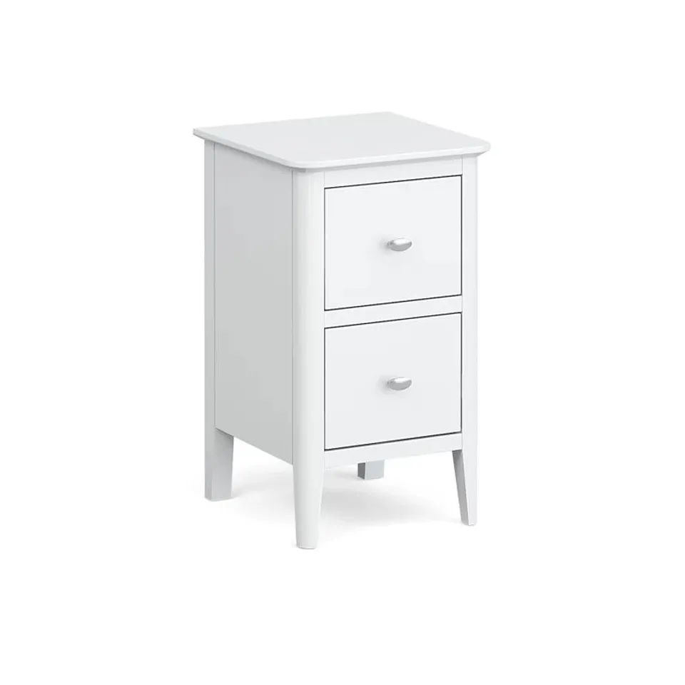 HARLESTON 2 DRAWER BEDSIDE TABLE