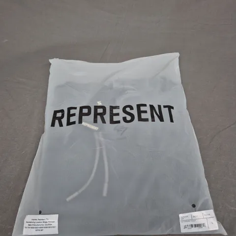 BAGGED REPRESENT 247 OVERSIZED HOODIE SIZE L