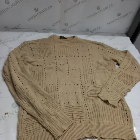 VERSACE CREAM SWEATER SIZE M