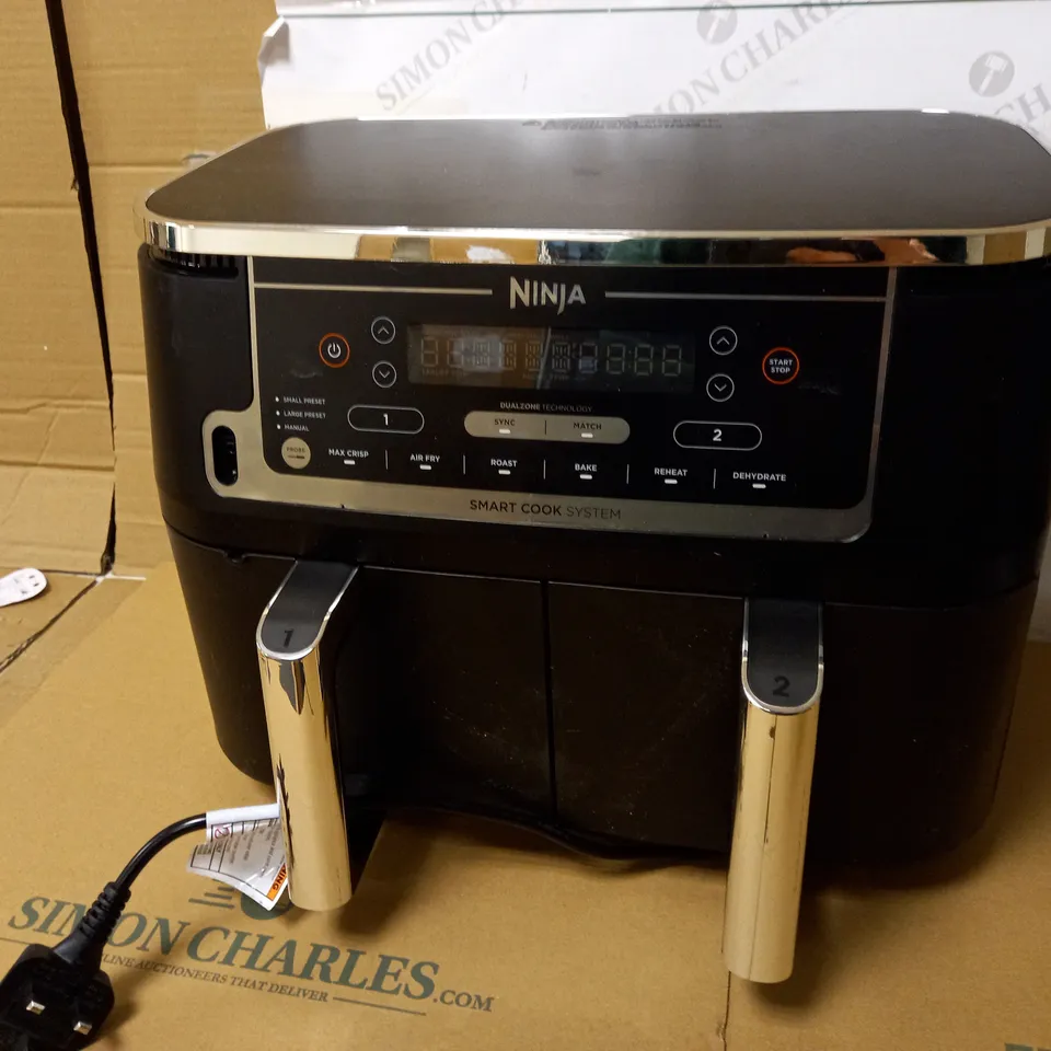 NINJA FOODIE MAX DUAL ZONE AIR FRYER