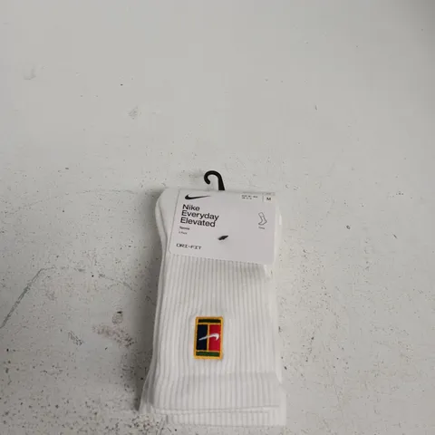 NIKE EVERYDAY ELEVATED TENNIS SOCK 3 PACK UK 5 - 8