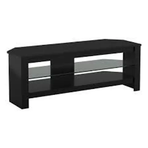 BOXED CALIBRE PLUS BLACK OAK EFFECT TV STAND 