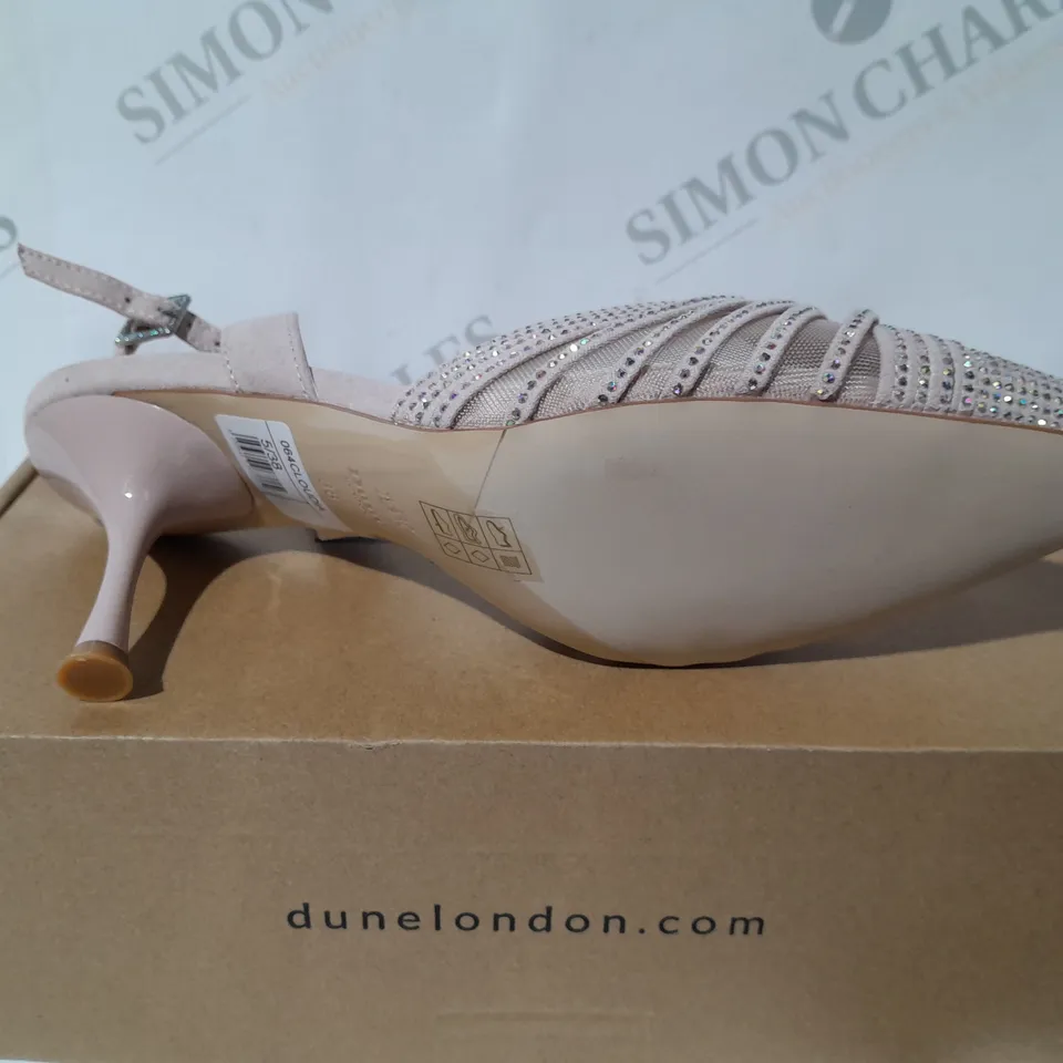DUNE CRYSTAL STRAP SLINGBA - SIZE 5