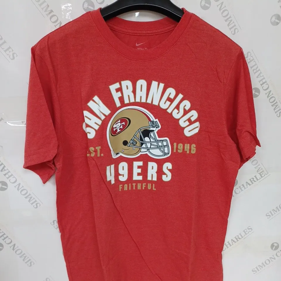 THE NIKE TEE SAN FRANSISCI 49ERS SHIRT SIZE L