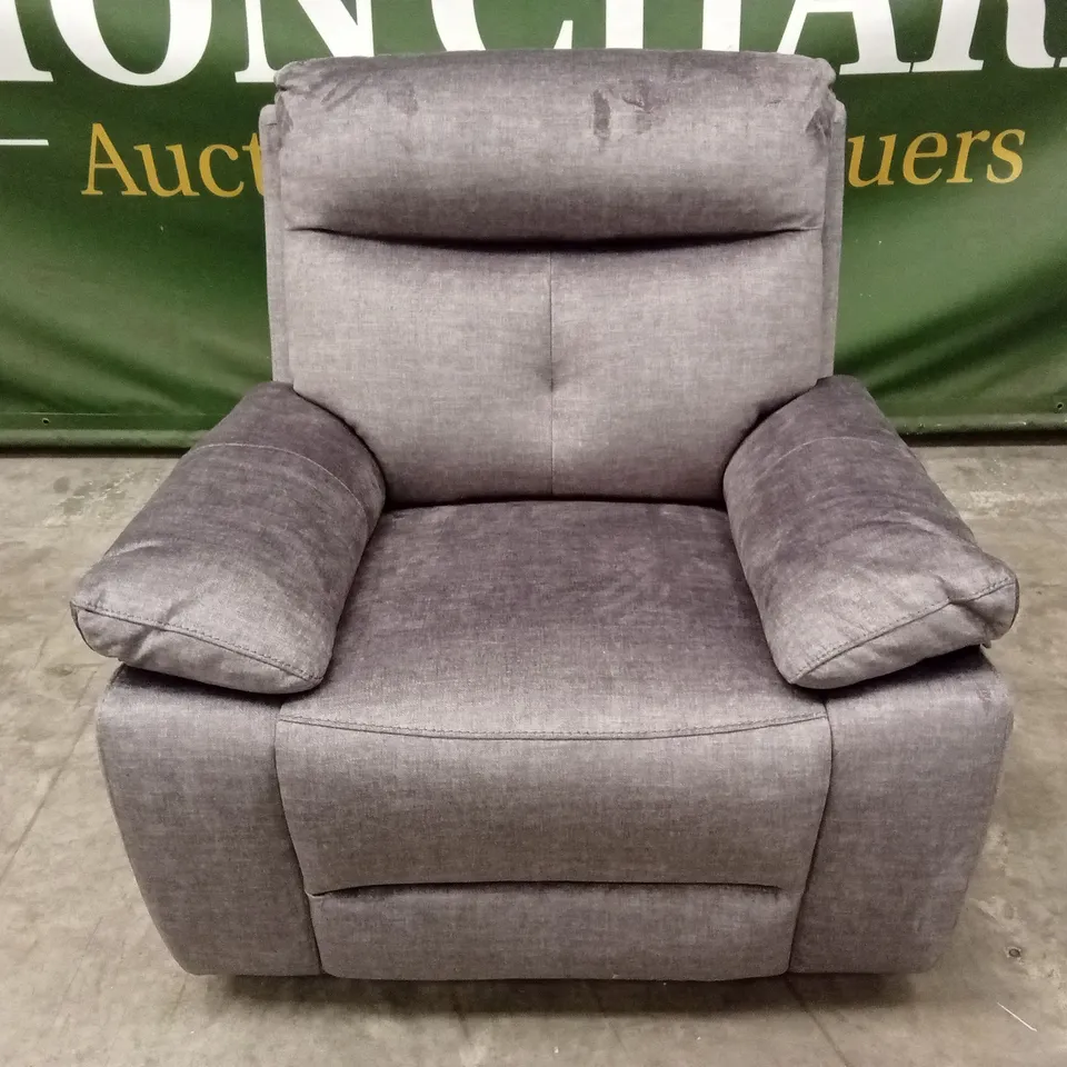 IVANA FABRIC POWER RECLINER ARMCHAIR WITH USB CHARGING AND STORAGE RRP £749