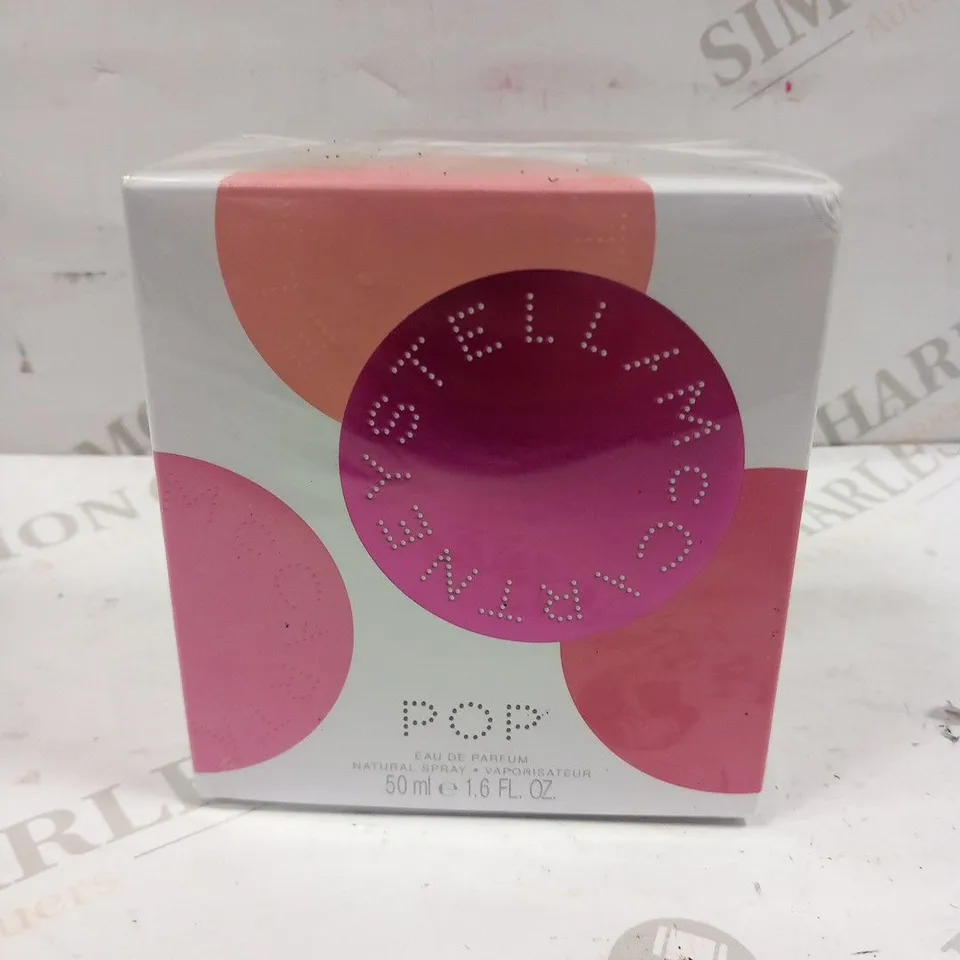 BOXED AND SEALED POP STELLA MCCARTNEY EAU DE PARFUM 50ML