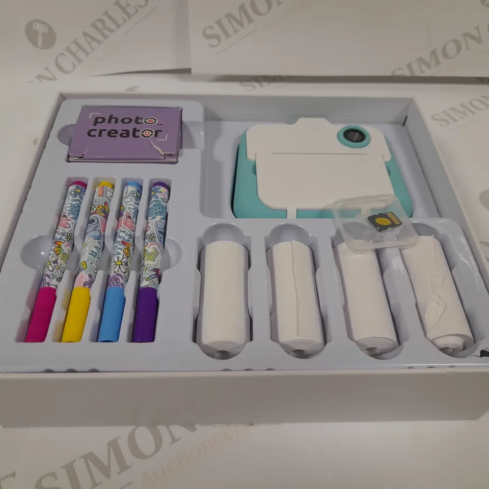 BOXED PHOTO CREATOR INSTANT CAMERA