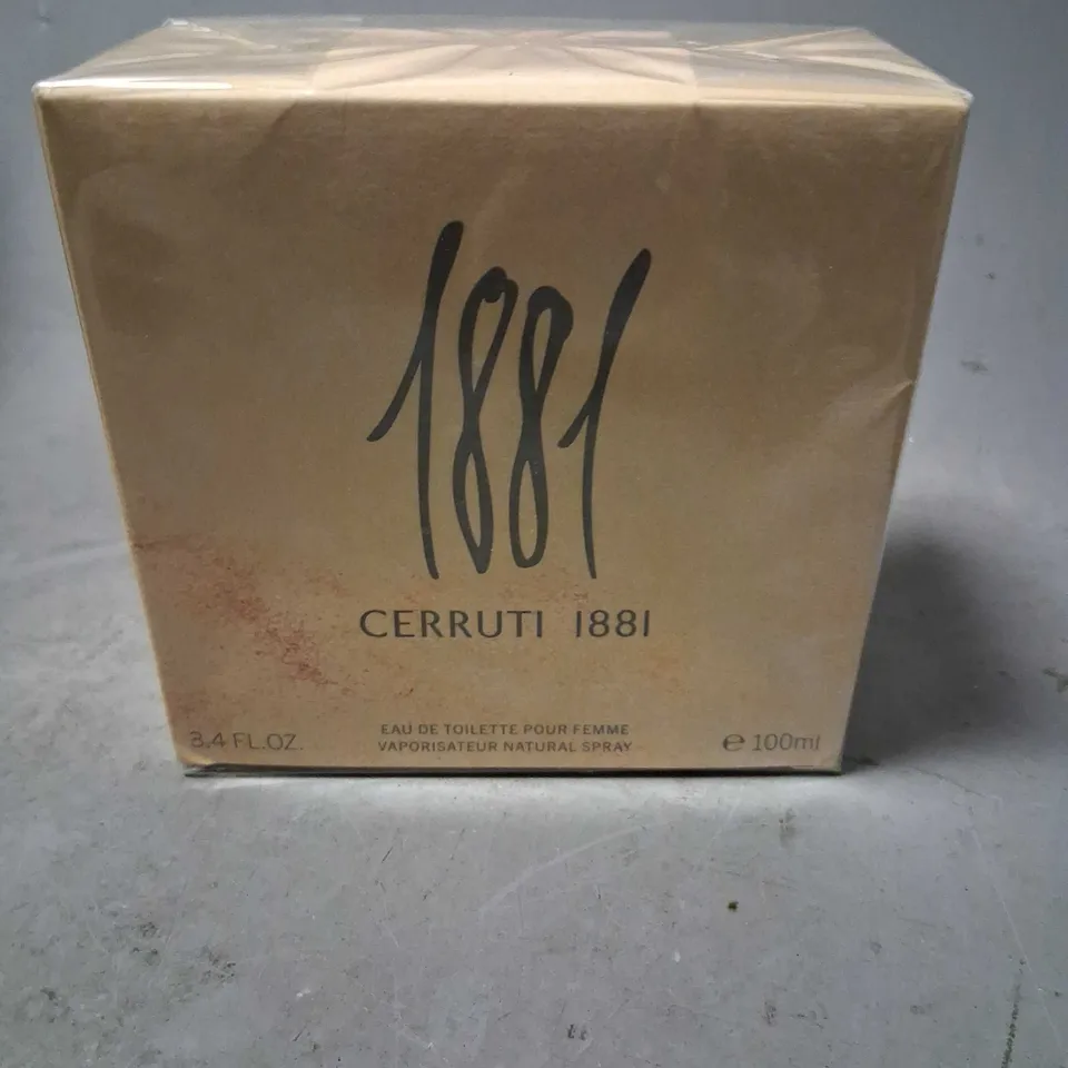 BOKED AND SEALED CERRUTI 1881 EAU DE TOILETTE 100ML