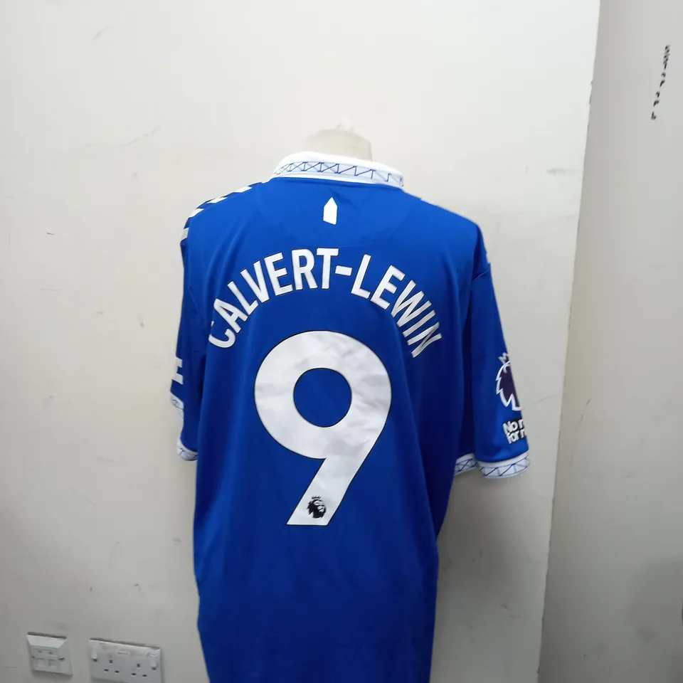 EVERTON FC HOME SHIRT - CALVERT-LEWIN 9 - 2XL