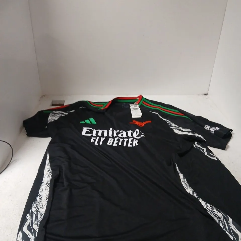 ADIDAS AFC FOOTBALL JERSEY – BLACK, 3XL