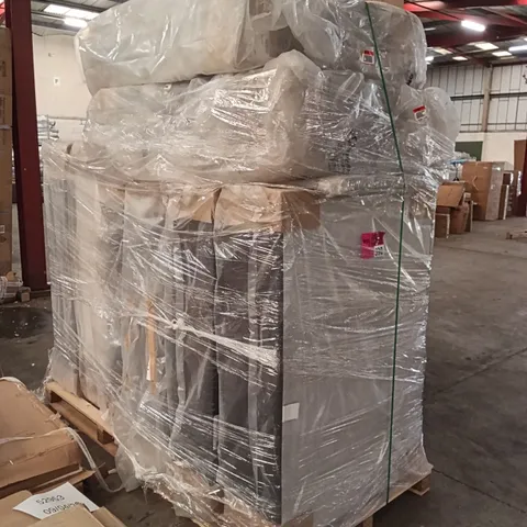 PALLET OF ASSORTED BED PARTS AND PIECES 