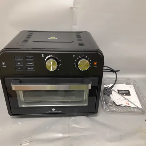 COOKS ESSENTIAL - 21 LITRE - AIRFRYER OVEN - BLACK