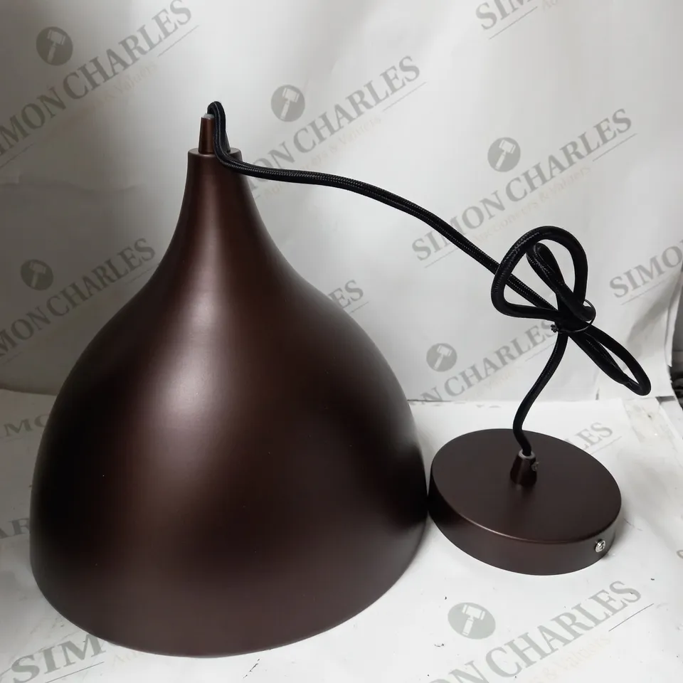 BOXED GLOBO LIGHTING GLOBO HANGING LIGHT BRONZE