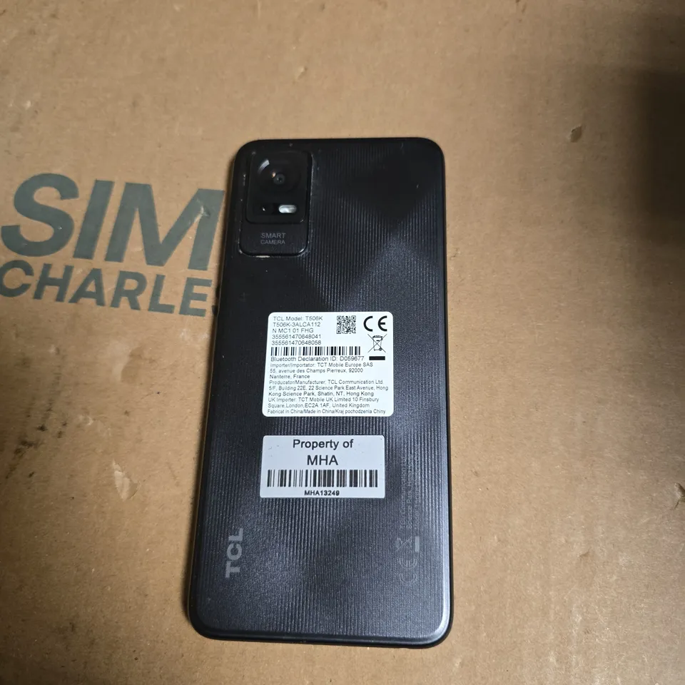 TCL SMARTPHONE – BLACK – ANDROID 
