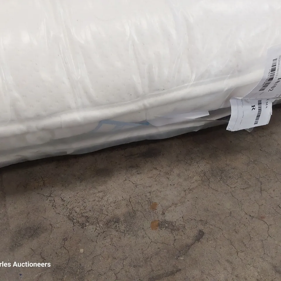 BAGGED 3' SINGLE MEMORY COIL SPRUNG MATTRESS 