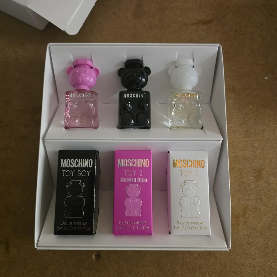 BOXED MOSCHINO MINATURES COLLECTION