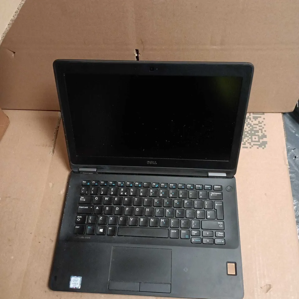 UNBOXED DELL LATITUDE E7270 LAPTOP – I5-6300U, 8GB RAM, 128GB SSD, 12.5-INCH DISPLAY – BLACK