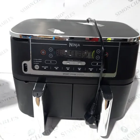 BOXED NINJA FOODI MAX 9.5L DUAL ZONE AIRFRYER AF451UK