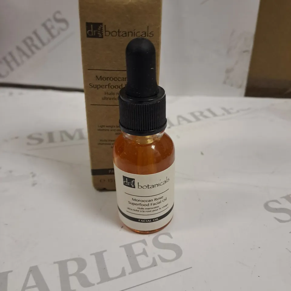 DR BOTANICALS MOROCCAN ROSE SUPERFOOD FACIAL OIL 
