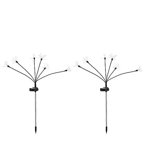 FLOURISH DUAL MODE STAINLESS STEEL SOLAR STAKE LIGHT