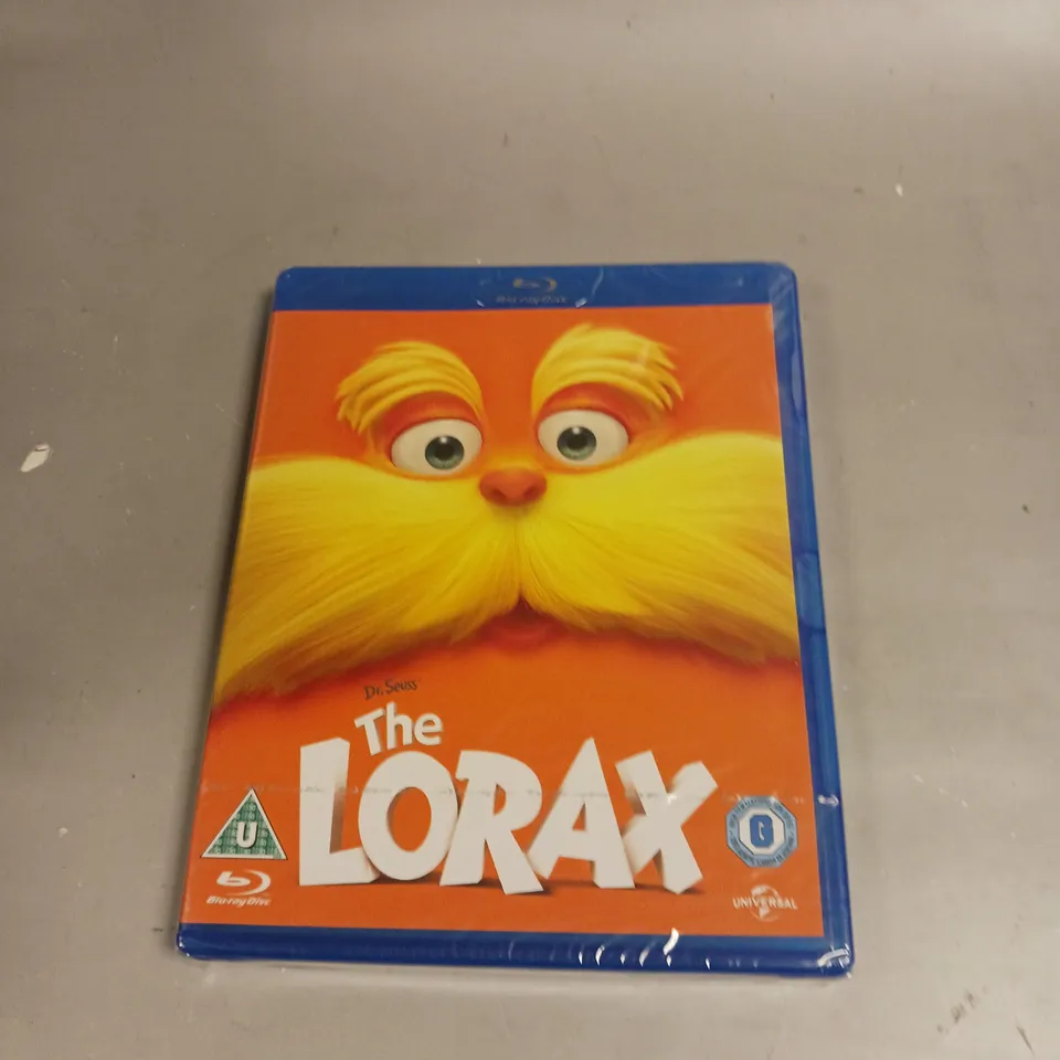 SEALED THE LORAX BLU-RAY 