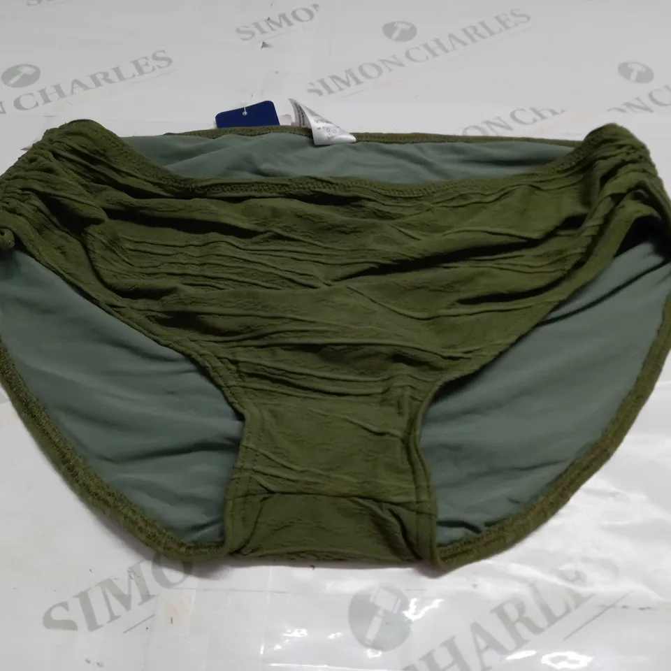 FANTASIE BEACH WAVES BOTTOMS IN DARK GREEN - UK LARGE
