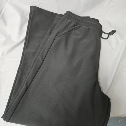 & MAISI BLACK SWEATPANTS / JOGGERS WITH DRAWSTRING WAIST
