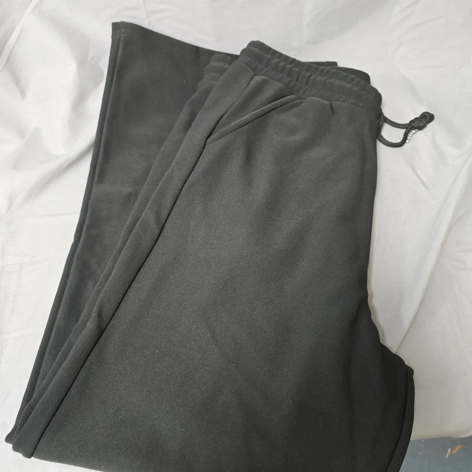 & MAISI BLACK SWEATPANTS / JOGGERS WITH DRAWSTRING WAIST