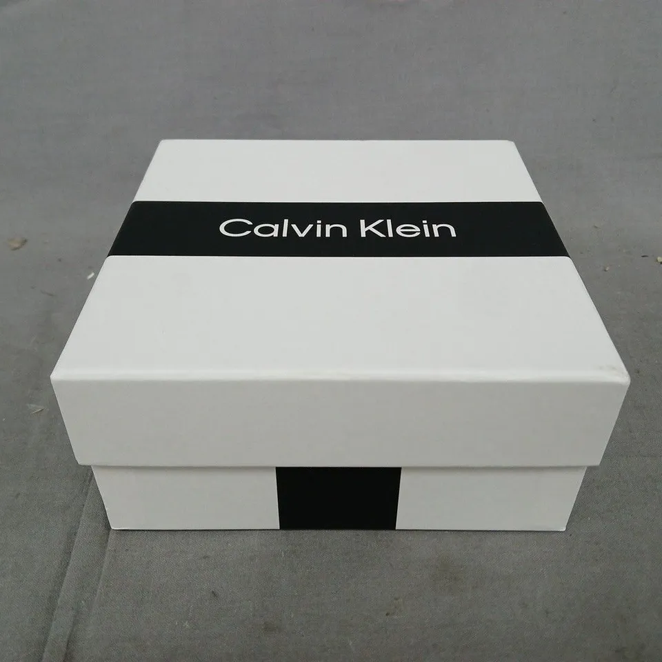 BOXED CALVIN KLEIN MEN'S STEEL CHAIN NECKLACE