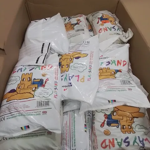 PALLET OF APPROXIMATELY 20 BAGS OF CHILDRENS PLAY SAND 