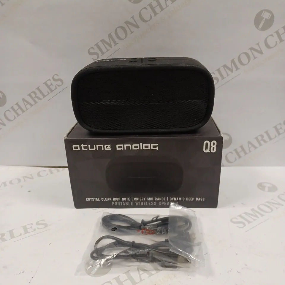 ATUNE ANALOG Q8 PORTABLE WIRELESS SPEAKER 